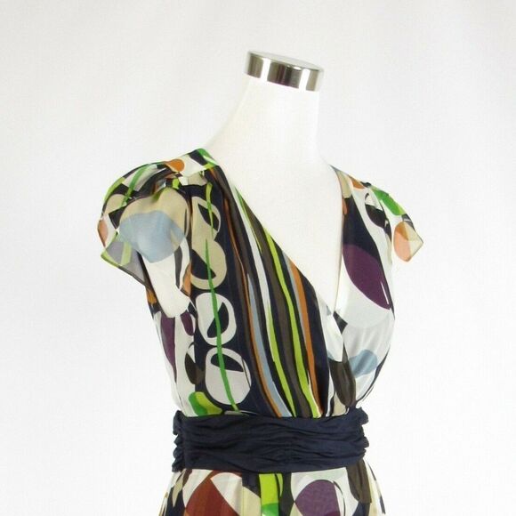 Anthropologie brown gray dress 2 - Picture 4 of 8